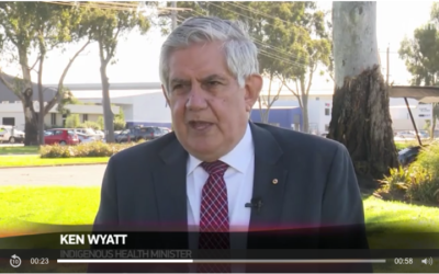 Minister Ken Wyatt discusses the importance of Aboriginal Health TV