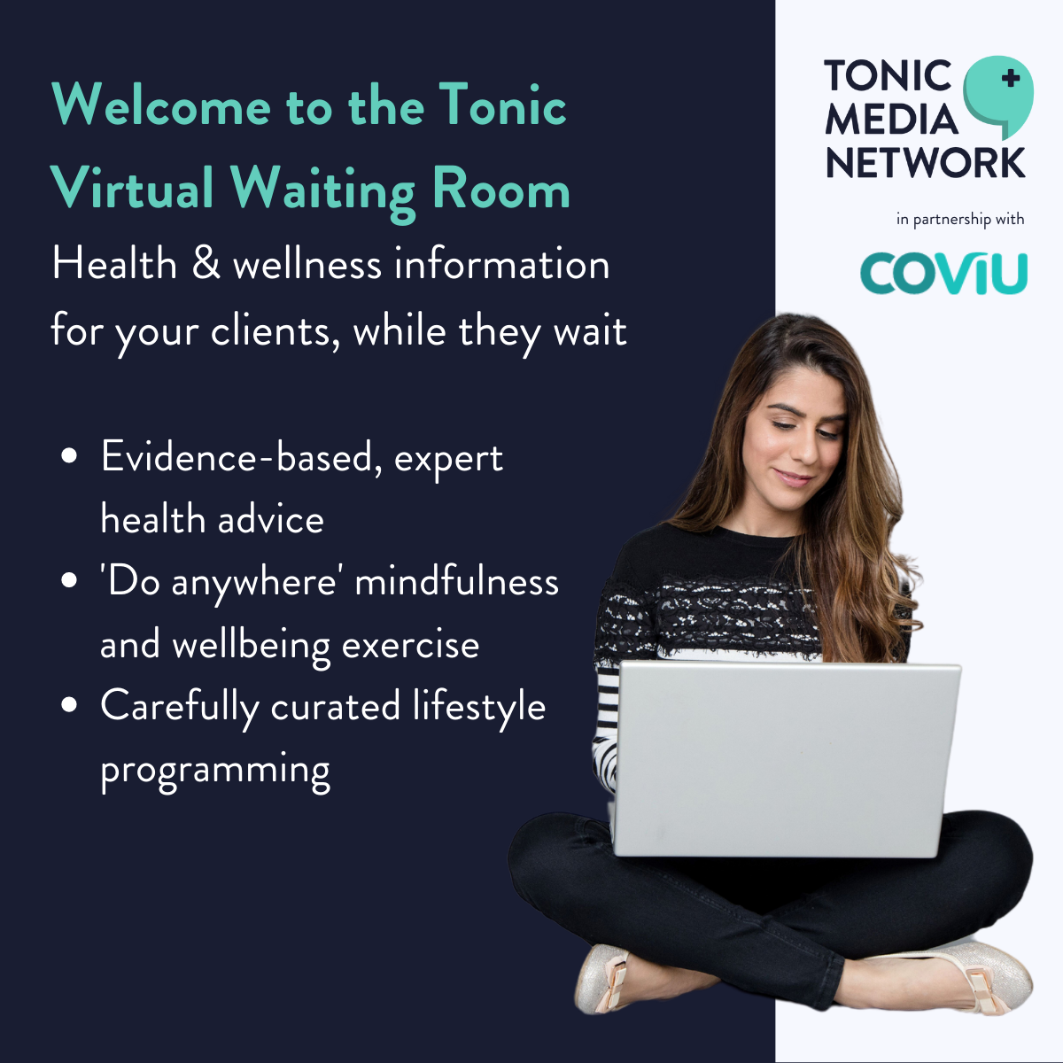 tonic x coviu - tonic virtual waiting room (1200 × 1200 px)