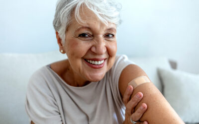 Which arm is best for vaccination?